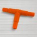 Трійник для з'єднання шлангів, 1/2"-3/4", помаранчевий